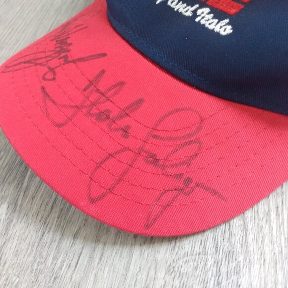 Vintage Canadian Sport Fishing Hat Autographed by Henry Waszczuk & Italo Labigna - Picture 5 of 10